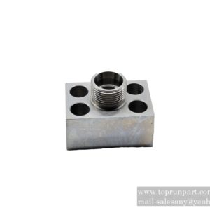 A820101357382 Main valve block oil inlet flange B1.8-2