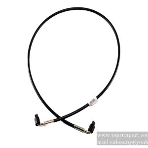 60212901 Left and right hydraulic lock oil circuit connecting oil pipe LTB39F L=660 60212902