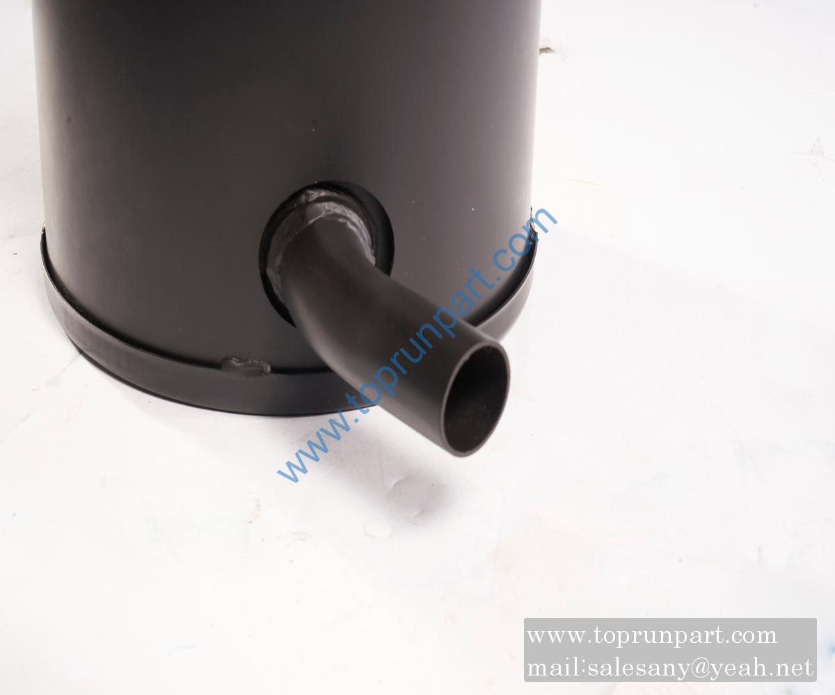 60231570 muffler assembly SY40φ250×454-18-08