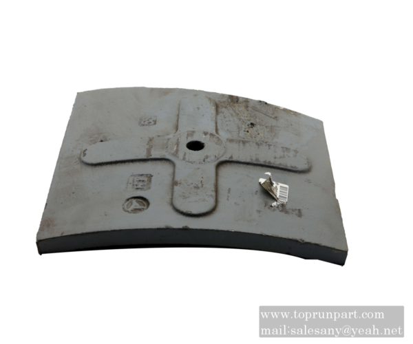 60279740 Trapezoidal arc liner JSX2000 (PJ) sany