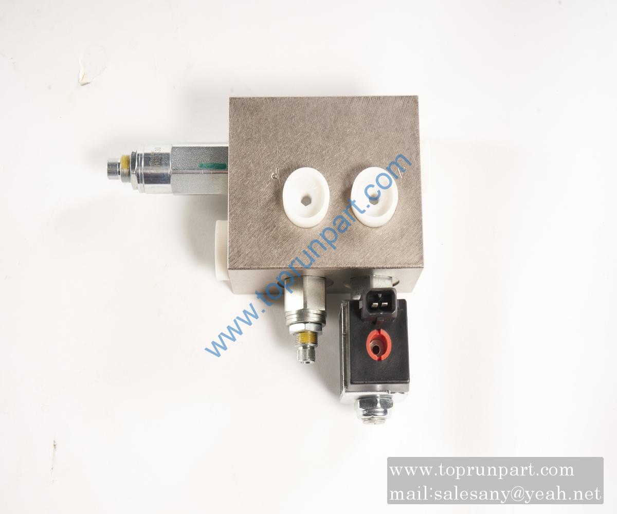 60282599 differential lock control block PCMM15037 SANY