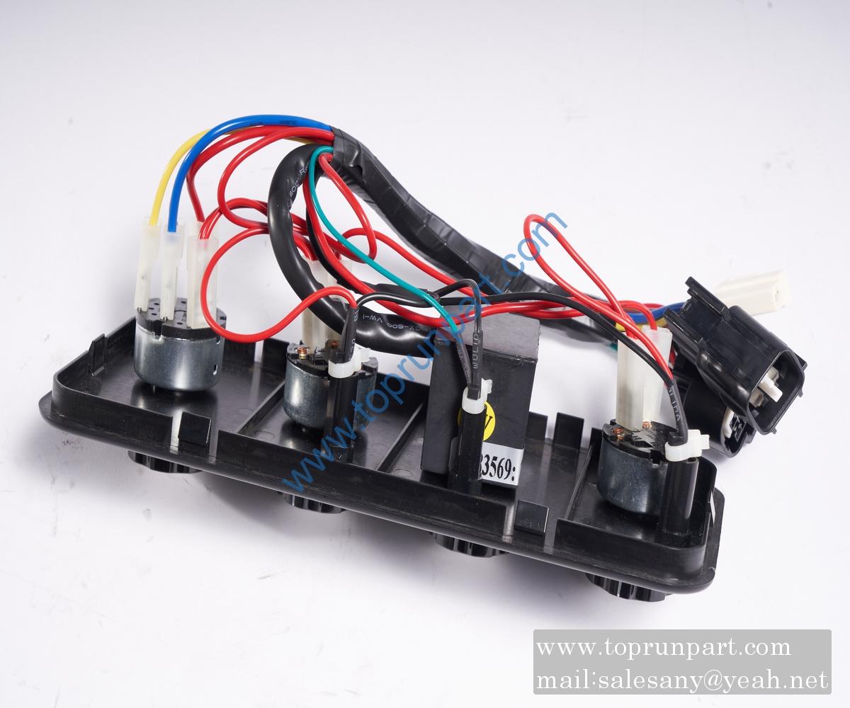 60283569 Air conditioning control panel GK57-5.0C-70 SANY