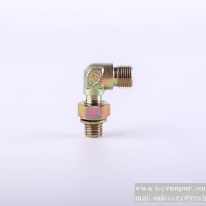 60285437 Right angle adjustable connector BOLM08-M14×1.5 GB3738 SANY