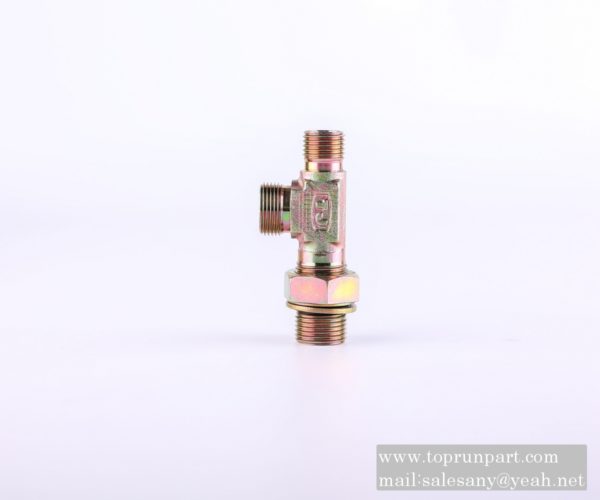 60285448 Tee connector BRTM12-M22×1.5 GB3743 SANY