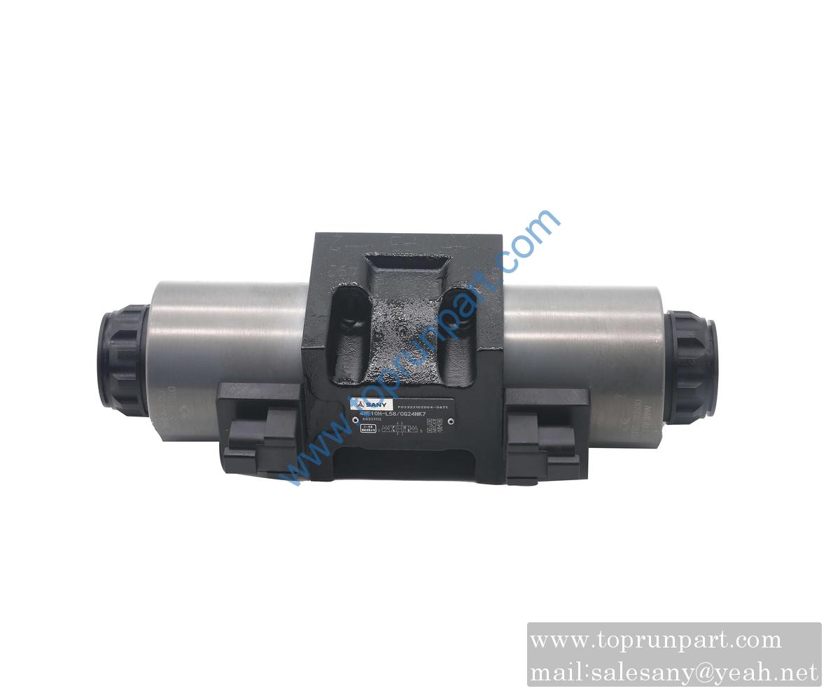 60321112 Solenoid reversing valve 4WE10H-L58/CG24NK7 SANY