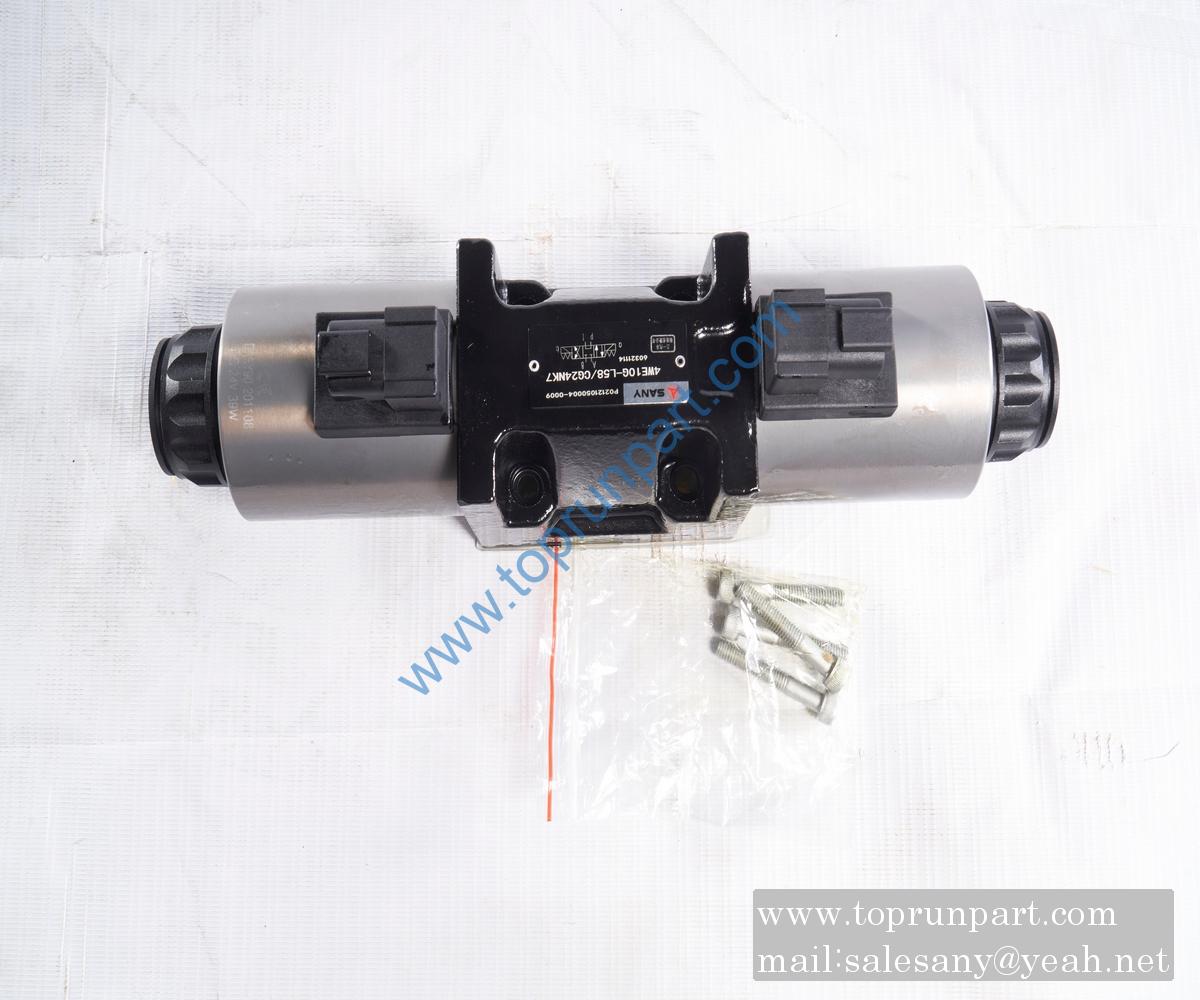 60321114 Solenoid reversing valve 4WE10G-L58/CG24NK7 SANY
