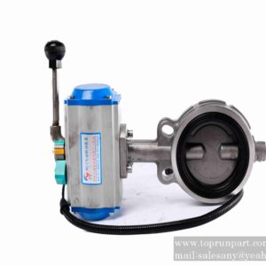 60335005 Butterfly valve D671X-1.6-P-DN100GB12238 SANY