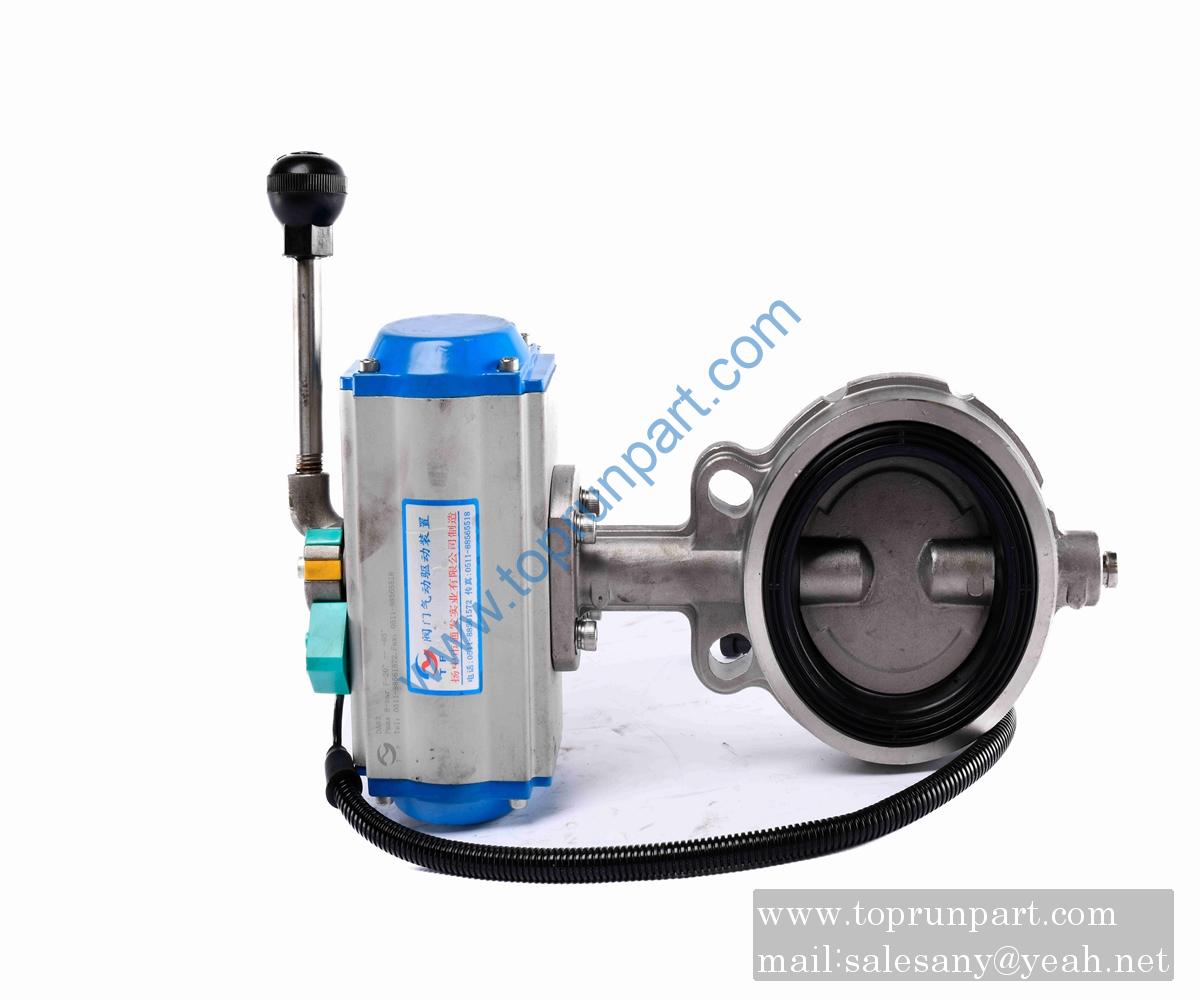 60335005 Butterfly valve D671X-1.6-P-DN100GB12238 SANY