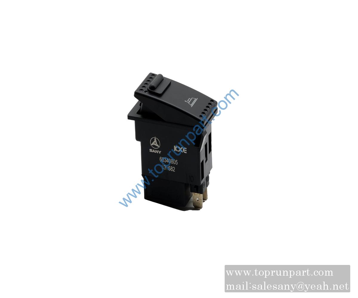 60340805 Rocker switch JK993-002-12.15 SANY