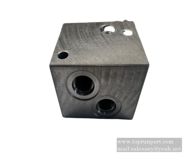 A820302010358 hydraulic lock valve block SDJ90.4.2.3-1 SANY
