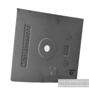 A820499990000 Trapezoidal arc liner JS1000.3.2-1 SANY