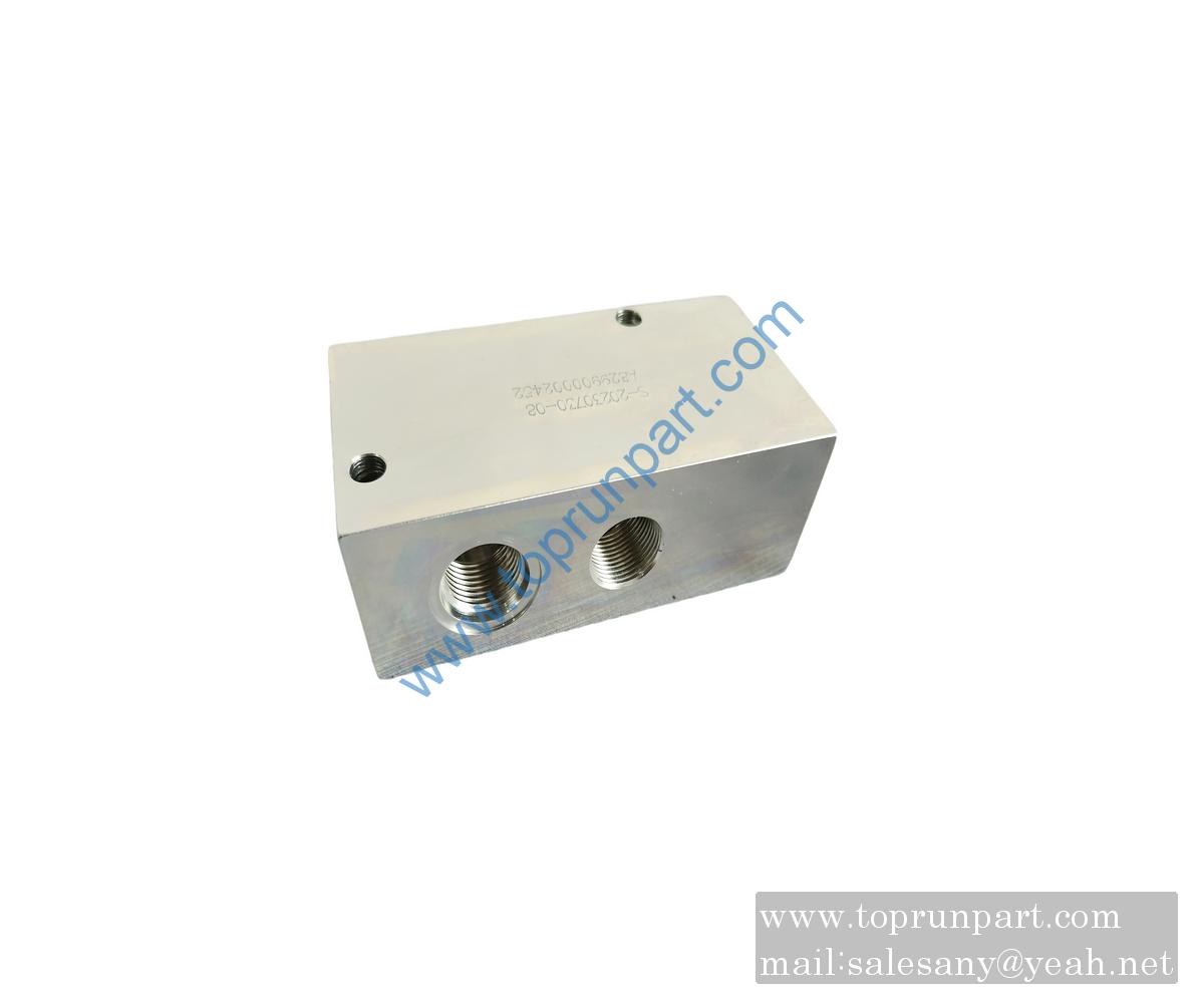 A829900002452 cooling conversion valve block RSC45.2.3.16-1 SANY