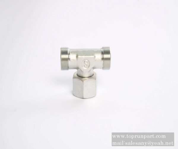 B210780000413 Three-way combination connector ETLM22Q/SY015015 SANY