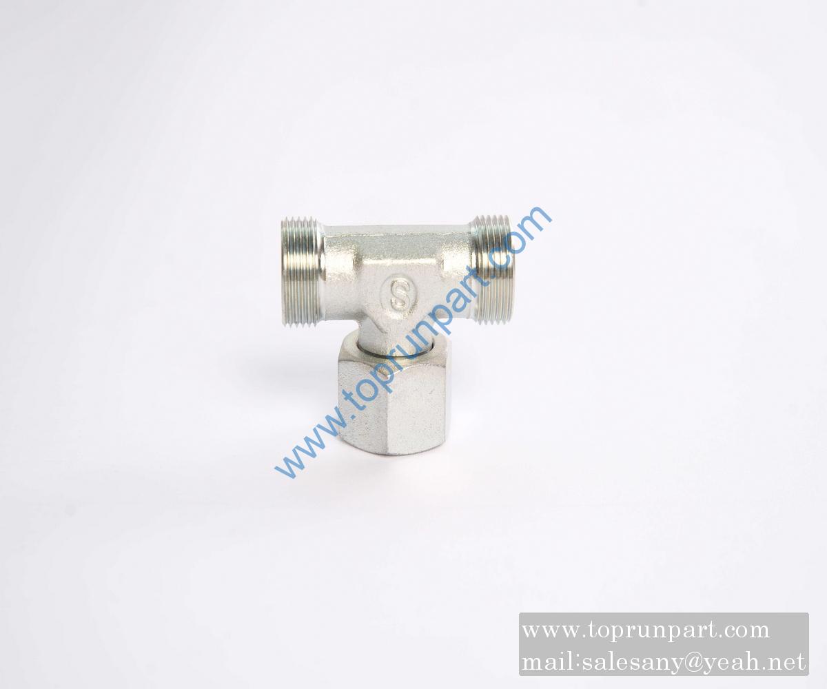 B210780000413 Three-way combination connector ETLM22Q/SY015015 SANY