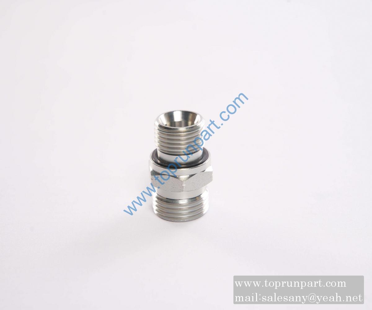 B210780000421 straight connector GELG3/4-LM30 SANY