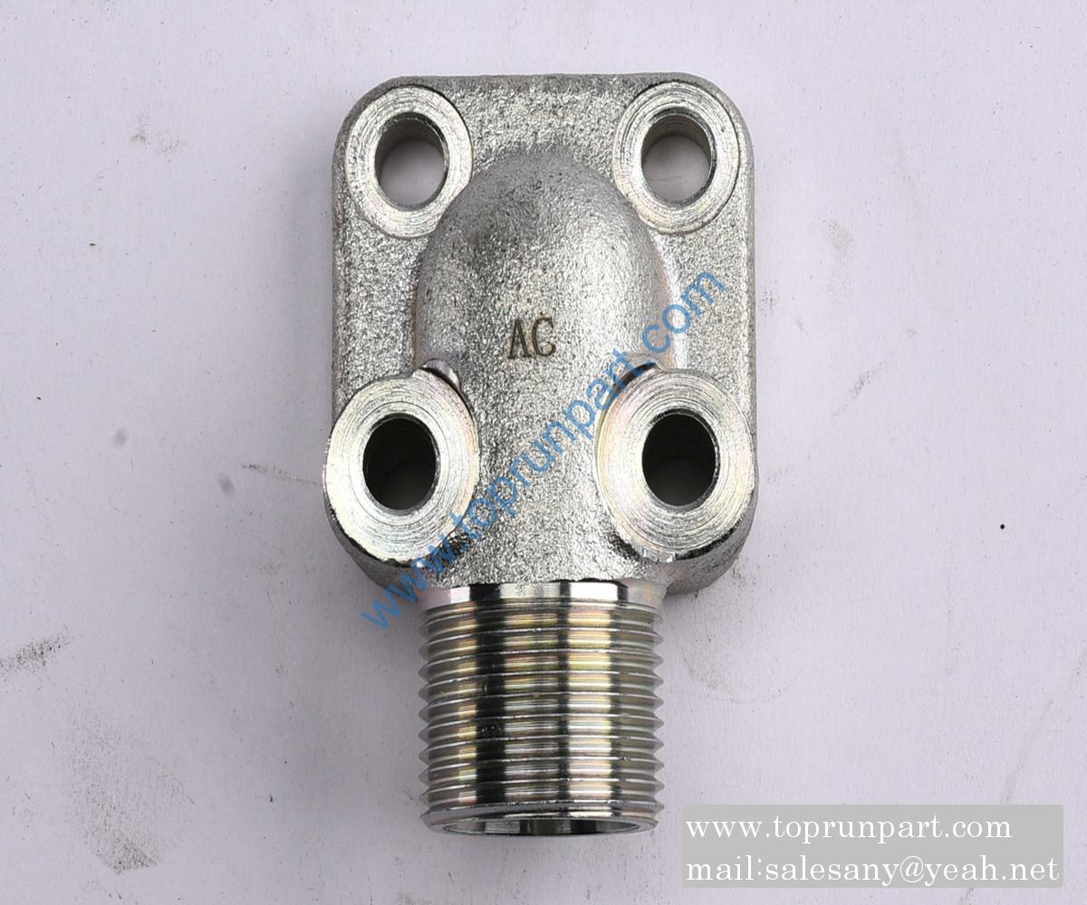 B210780000438 Square flange right angle connector BFW15L/LK35OMDCF SANY