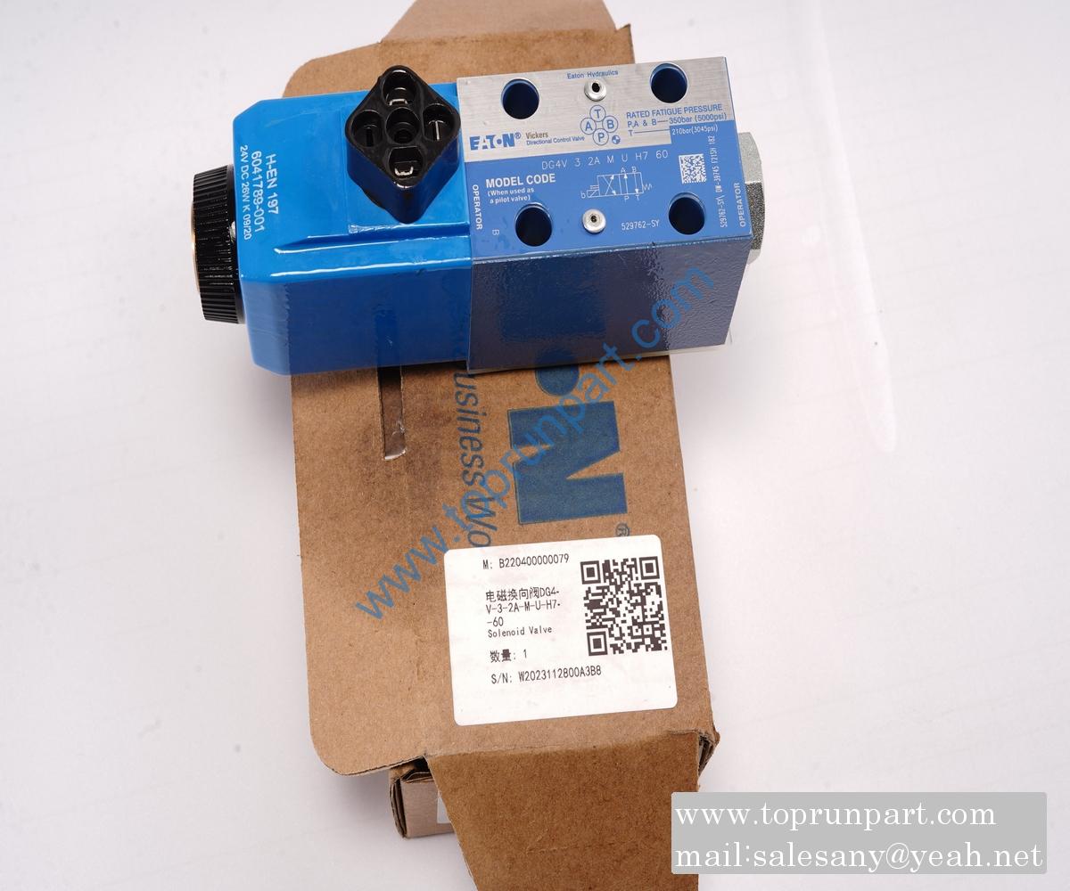 B220400000079 Solenoid directional valve DG4V-3-2A-M-U-H7- SANY