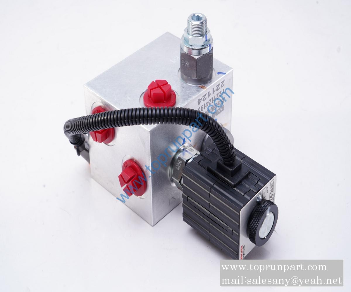 B220401000578 Cooling valve group JS05-0602-65T-002 SANY