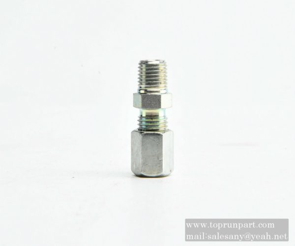 B220900000008 Straight Connector 1/8KC 223-12270-7 SANY