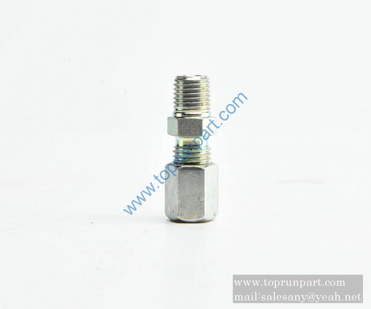 B220900000008 Straight Connector 1/8KC 223-12270-7 SANY
