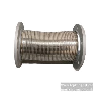 B229900001197 Exhaust metal hose S-75324-01-F bellows SANY