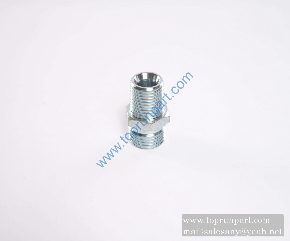 B229900001616 end straight connector GE22LR3/4KEGA3C SANY