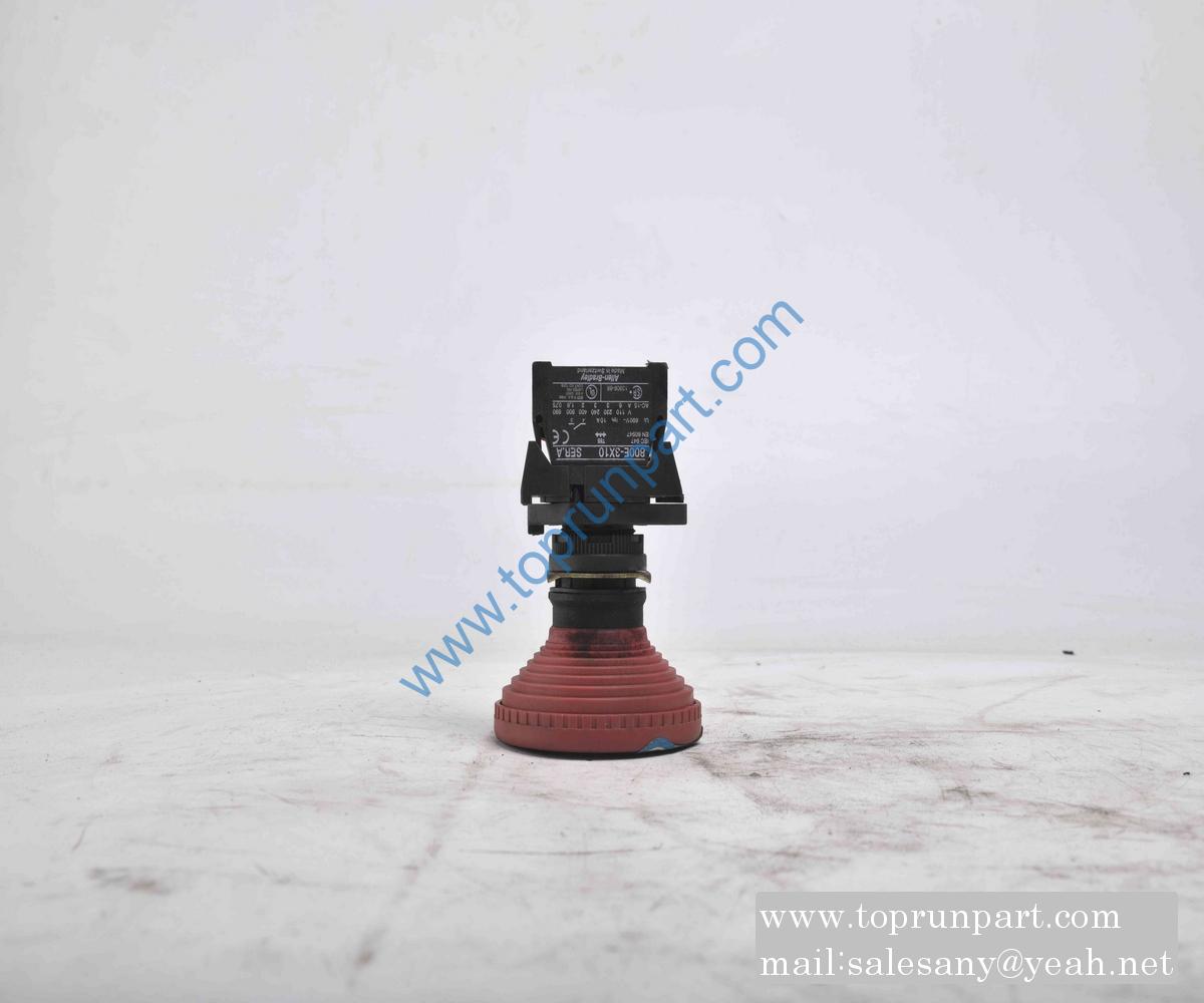 B240200000038 Emergency Stop Button 800ES-MTS64/3LX11 SANY