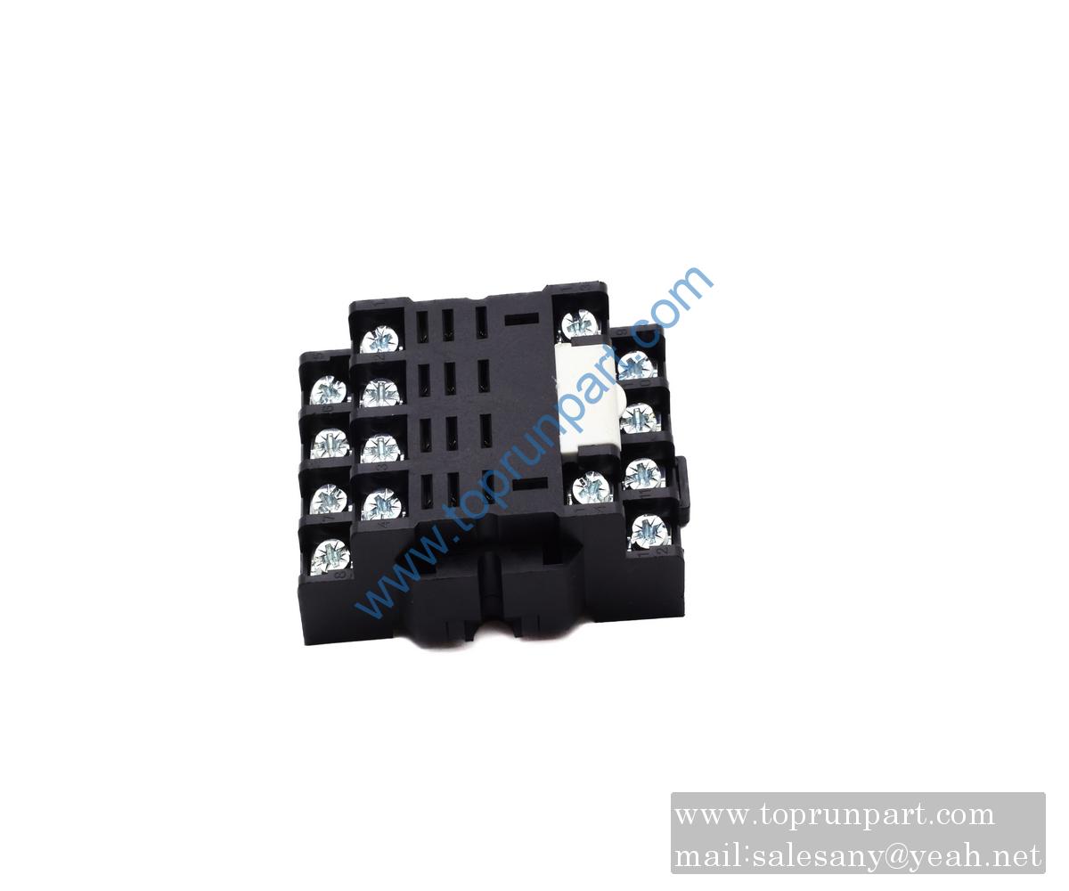 B240700000126 Relay socket PTF14A-E SANY