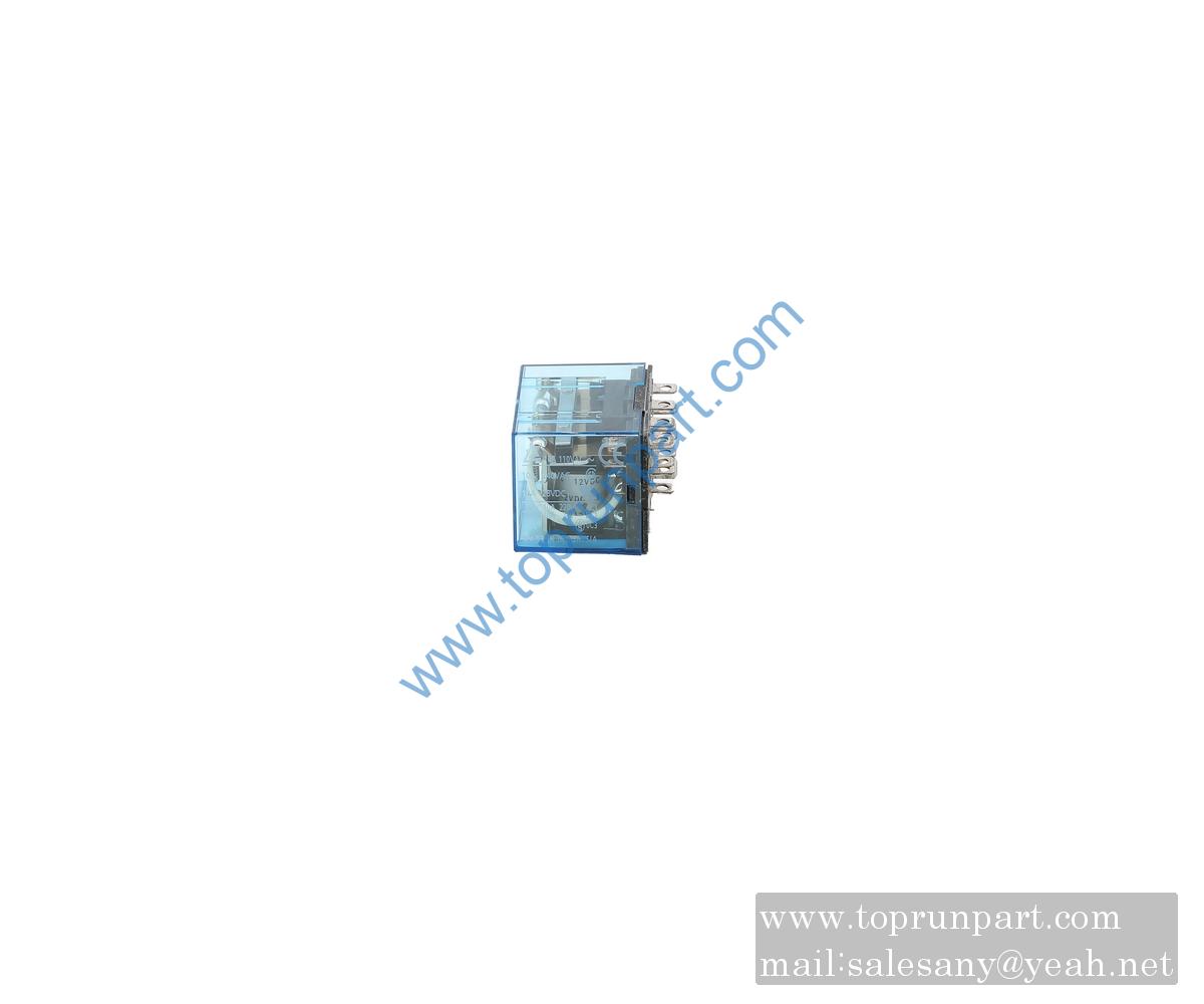 B240700000189 Intermediate Relay LY4J 12VDC SANY