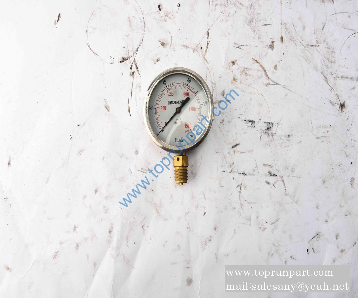 B250202000004 Pressure gauge VDO 100bar 0-10MPa SANY