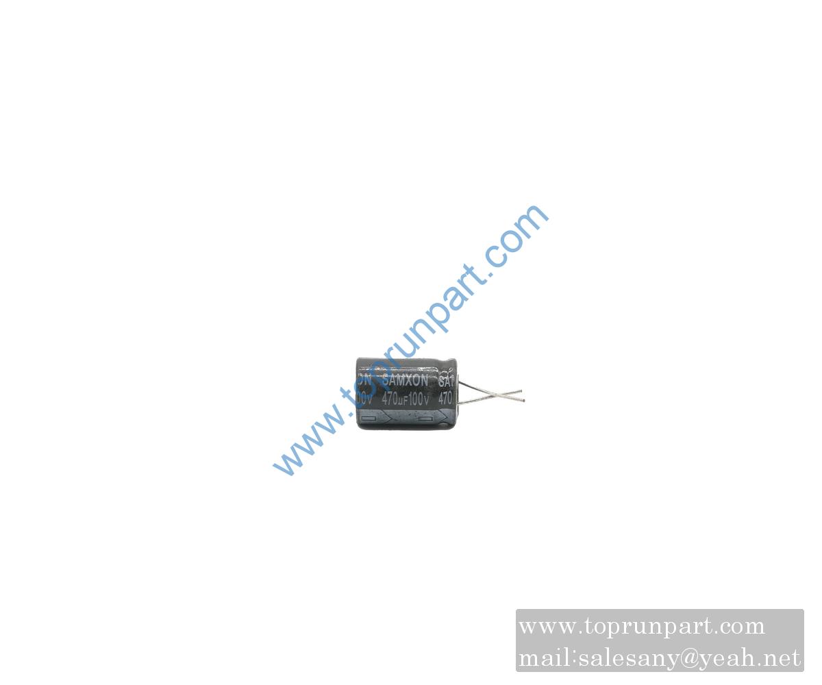 A242300000051 Plug-in Aluminum Electrolytic Capacitor 477-φ18×31.5-20%-100 SANY PARTS