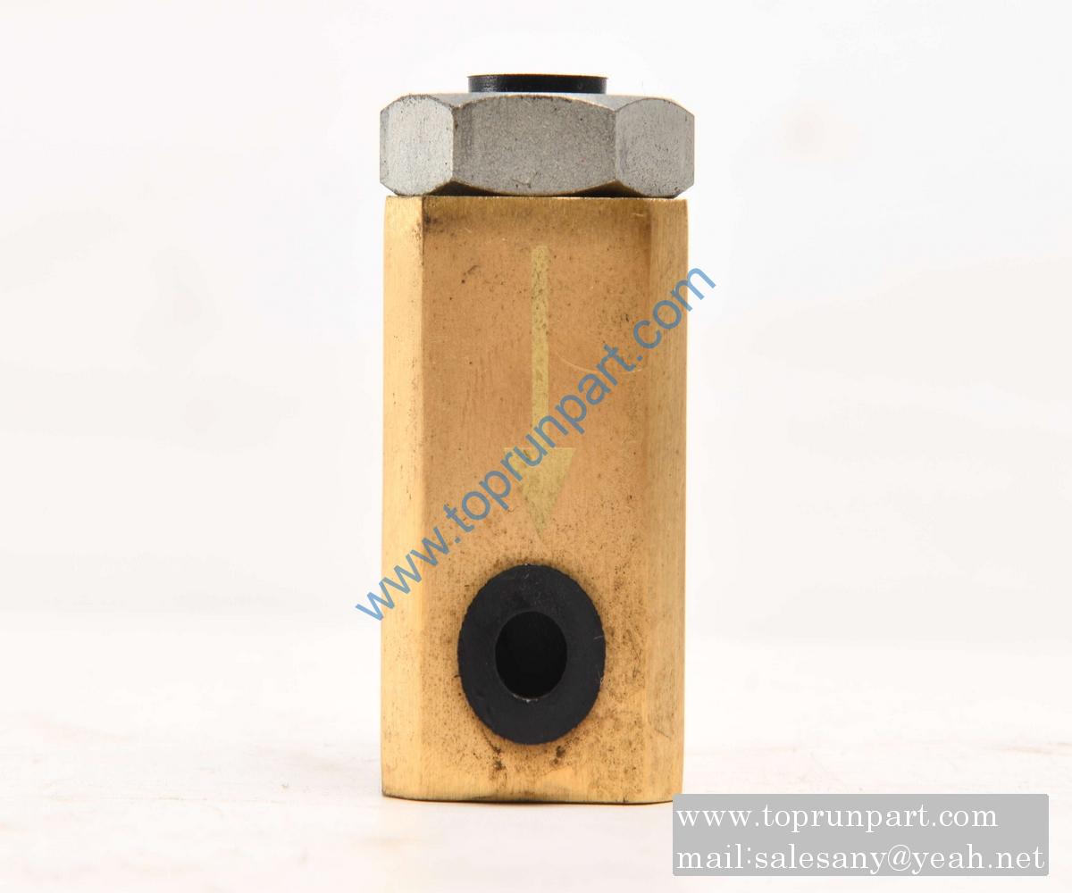A810201030011 Check Valve(HBY17)60A1406.13.2 SANY PARTS