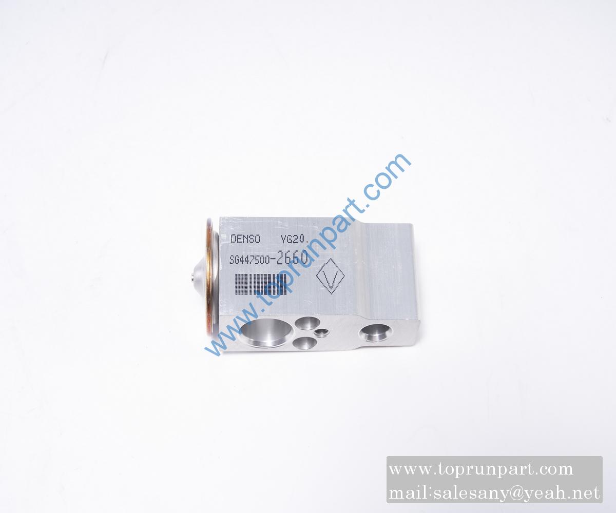 60123238 Expansion Valve 447500-2660 SANY parts