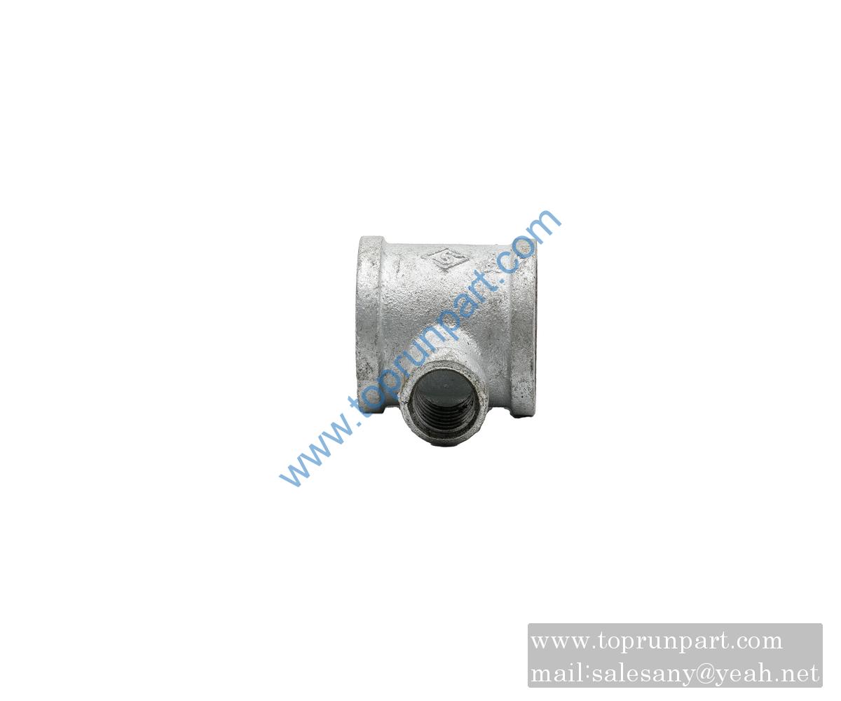 A210707500025 Tee B1-112×34-ZN-CGB3287 SANY parts