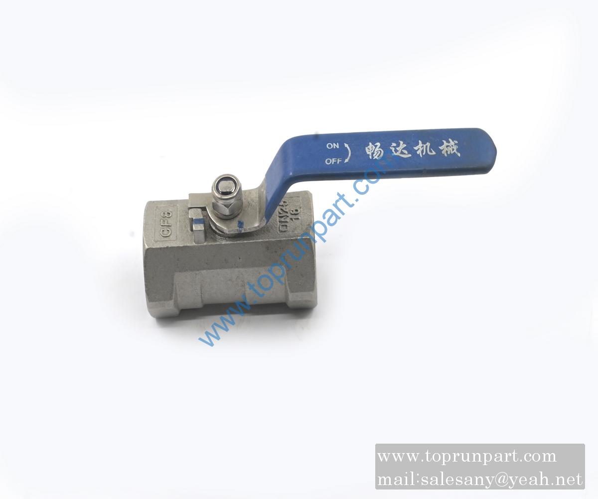 A220400000004 Ball Valve Q11F-16P-DN25GB15185 SANY parts