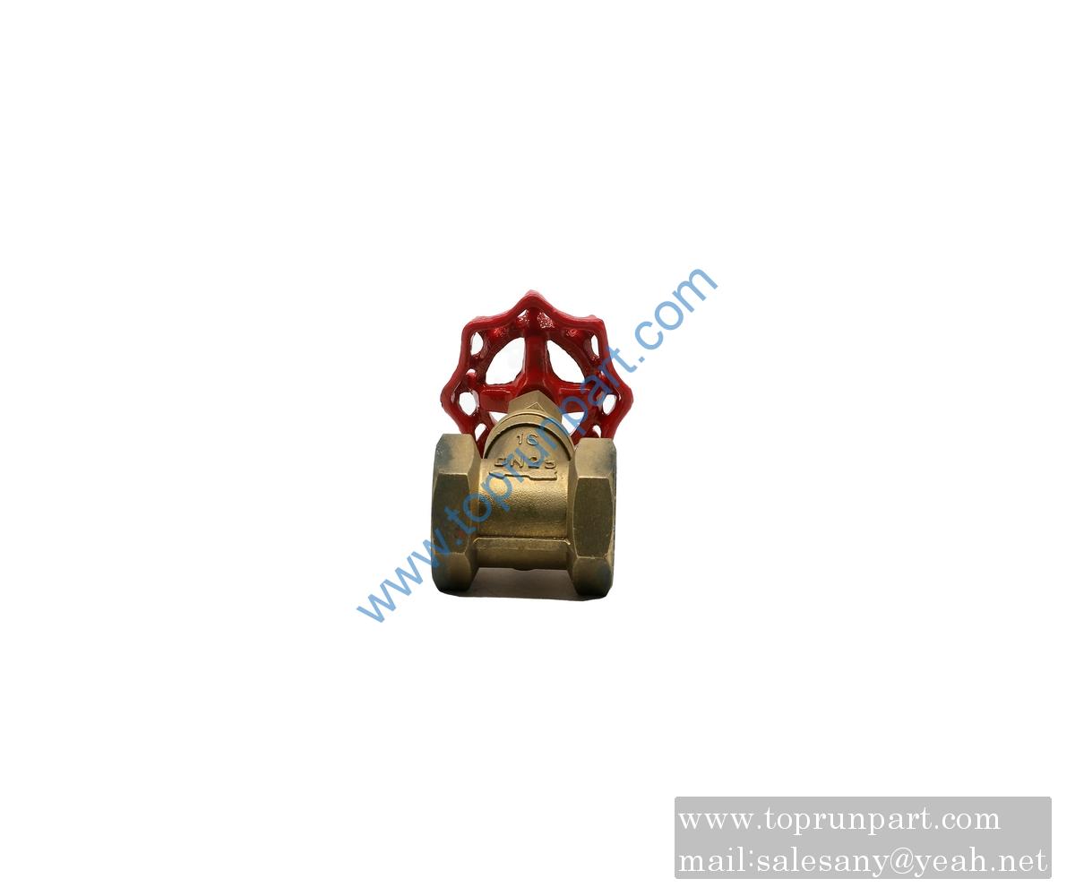 A220400000517 Bronze Shut-off Valve DN25 J11F-16T SANY parts