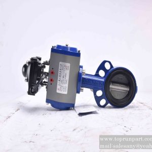 A220400000531 Pneumatic Butterfly Valve D671X-10-80WF SANY parts