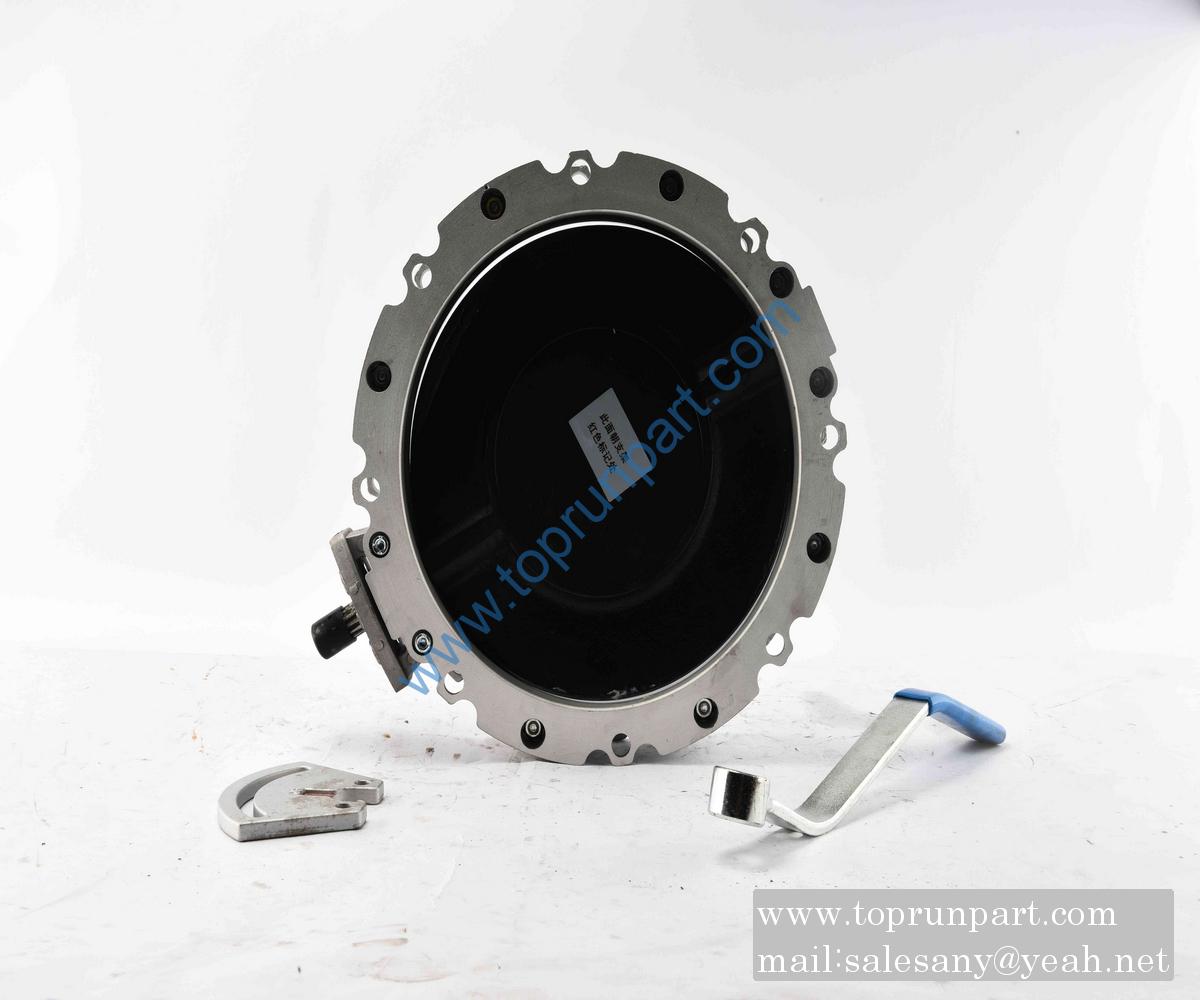 A220401000604 Manual Butterfly Valve D7A1-10-DN300 SANY parts