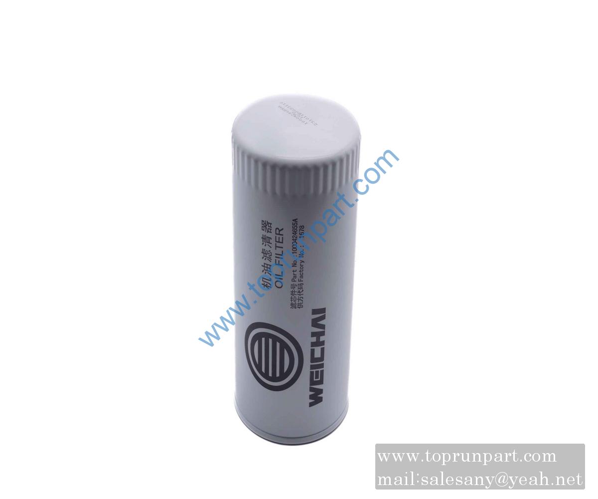 A222100000502 Oil Filter JLX-162 61000070005 SANY parts