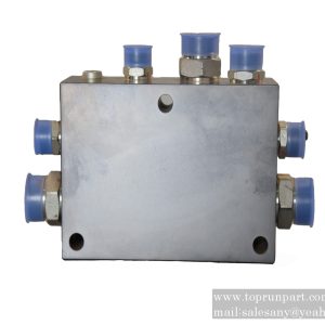 A810201069482 Transition Block Assembly Drawing SDC90K8.11.2.3 Transition Block Assembly Drawing  SANY PARTS