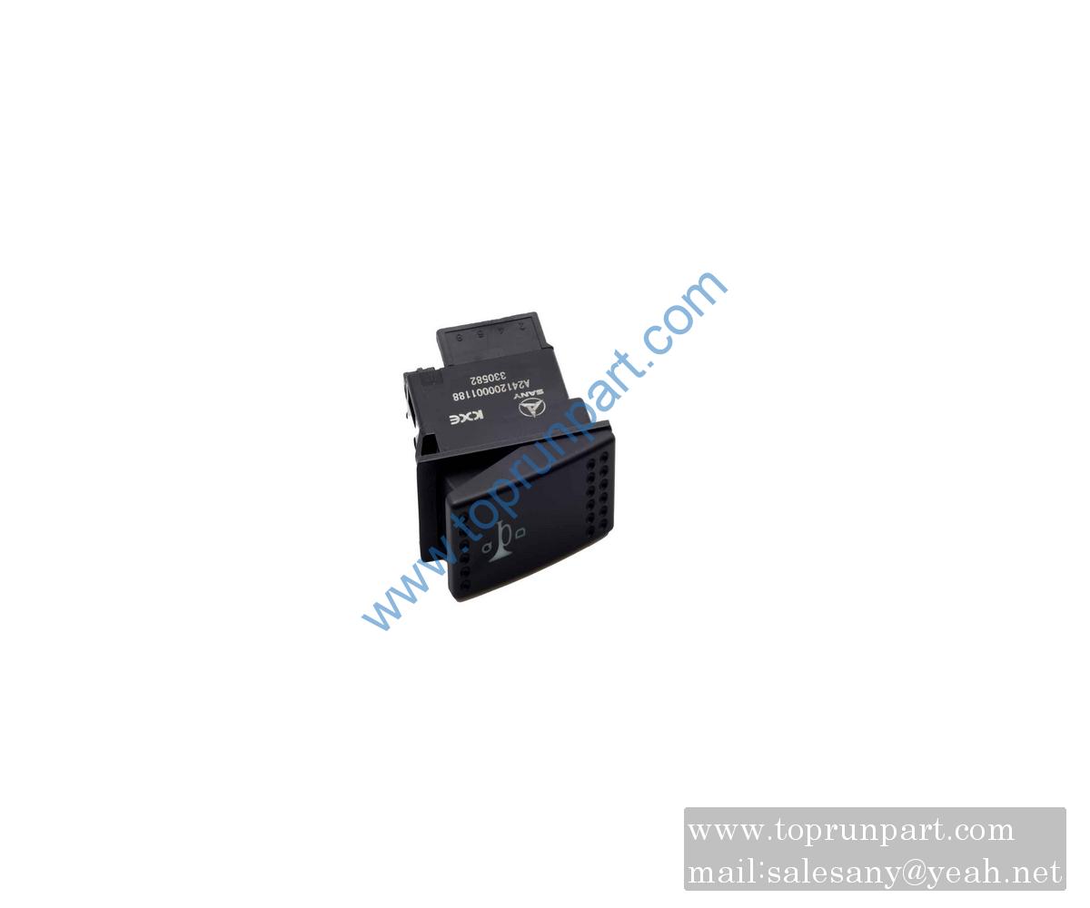 A241200001188 Rocker Switch JK993-324 8.31 SANY PARTS