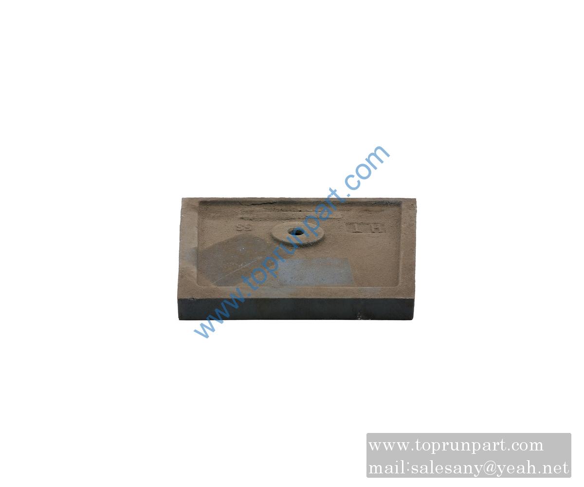 A229900008194 Bottom Liner Trapezoidal(High)SCAZ-900-144(HCr) R620× SANY PARTS