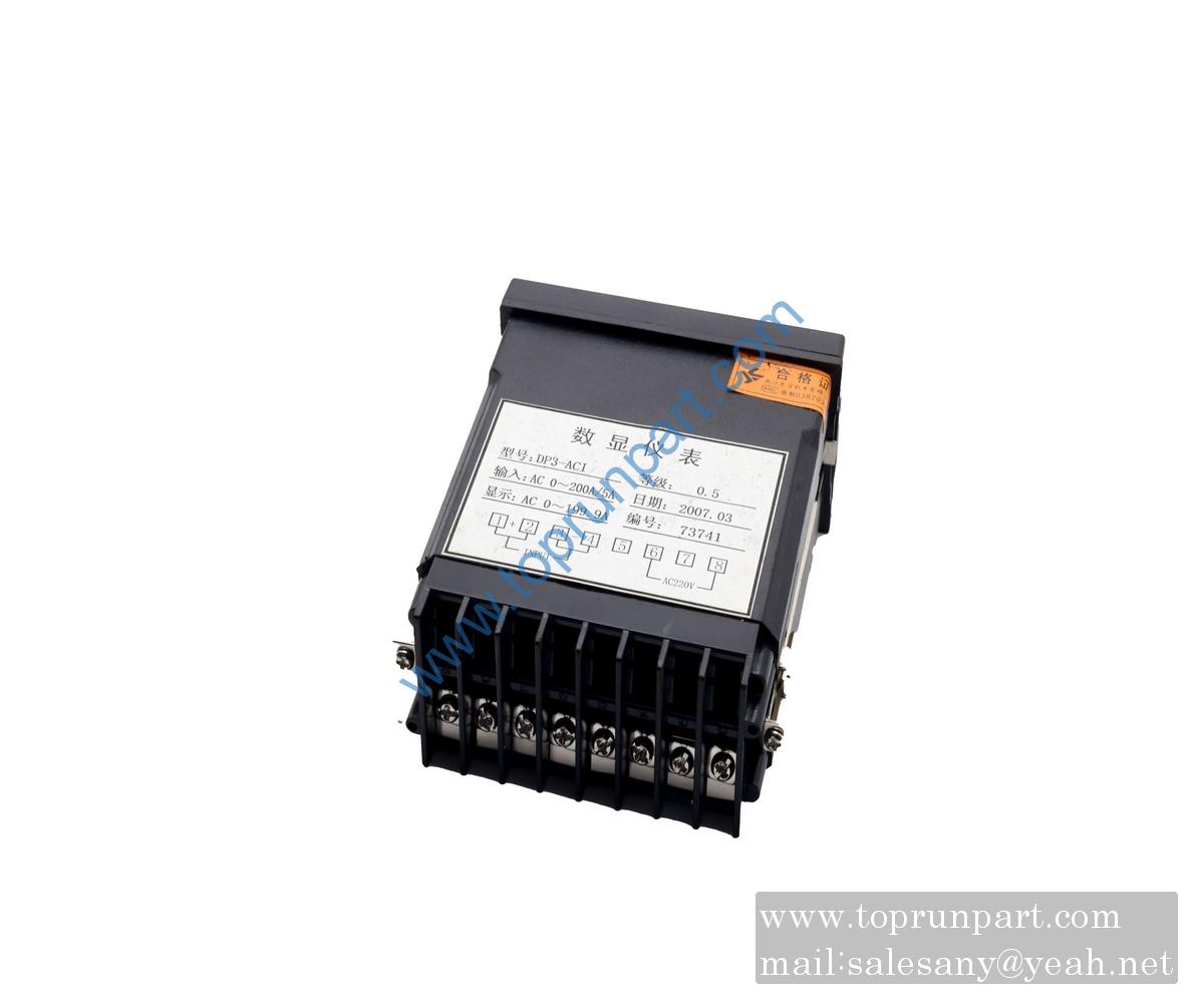 A250207000025 Digital Ammeter DP3-A-2005 SANY PARTS