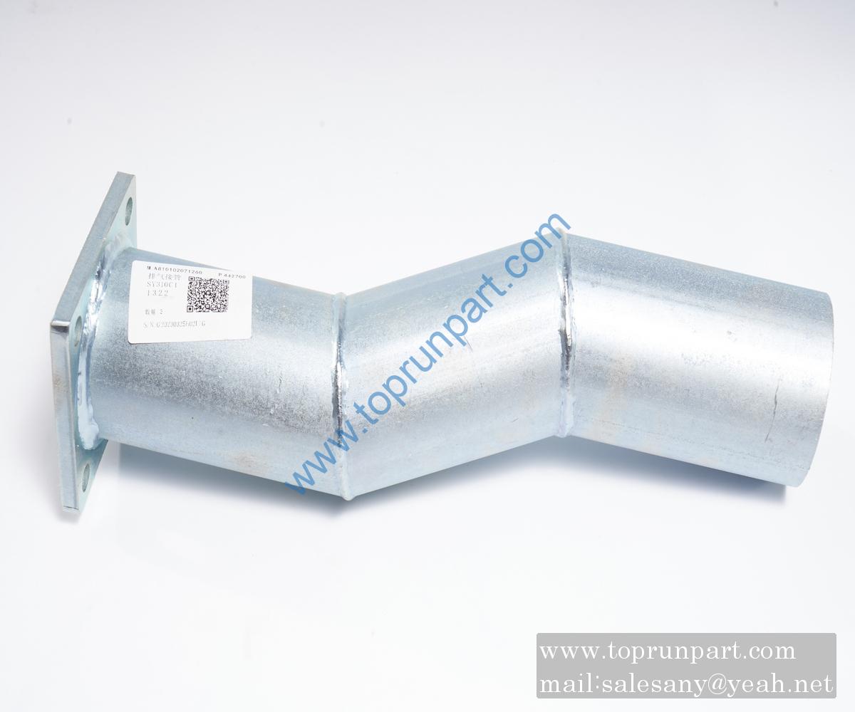 A810102071260 Exhaust Adapter SY310C1.1.3.2.2 SANY PARTS