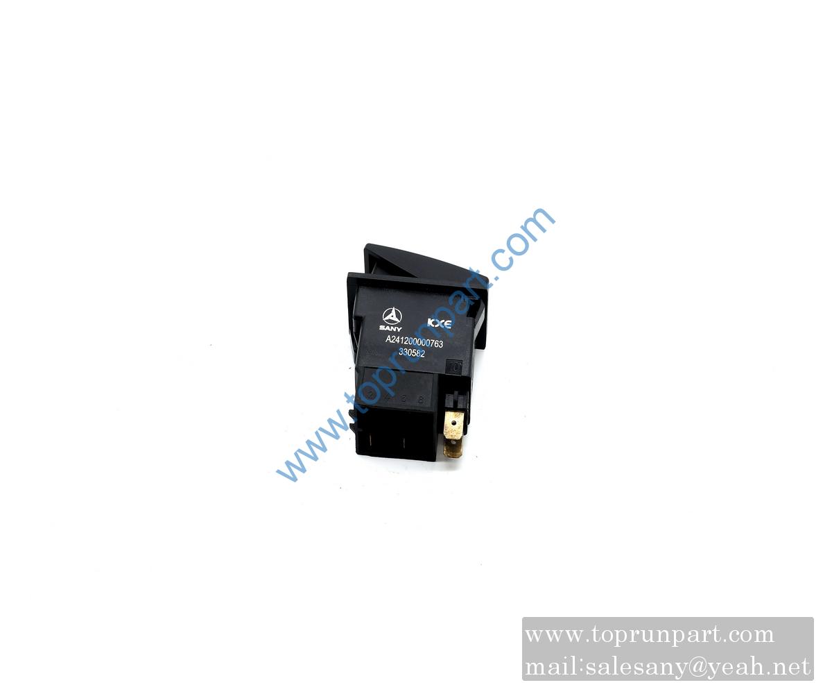 A241200000763 Rocker Switch JK993-002-7.35 SANY PARTS