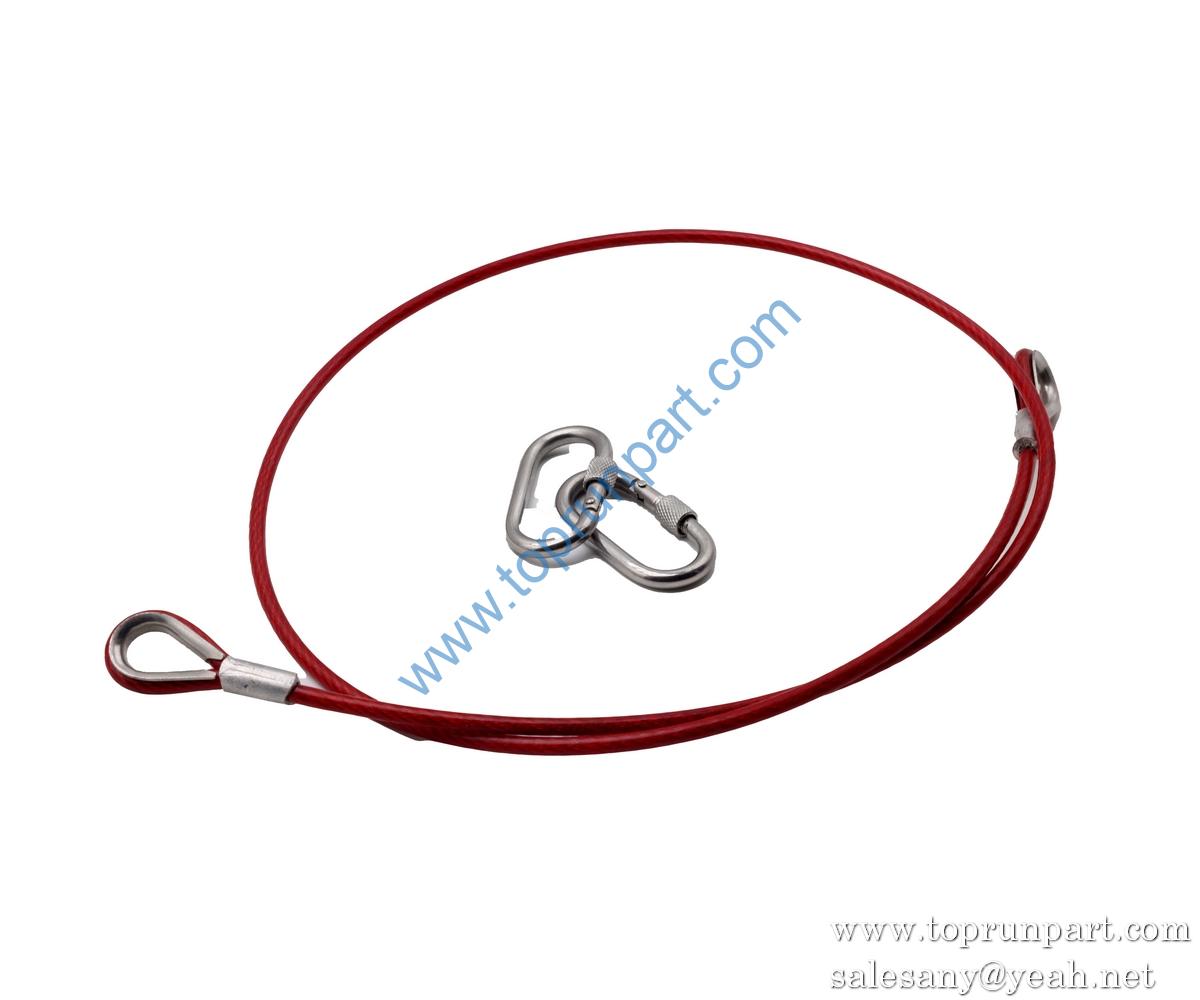 10526313 Counterweight Steel Wire Rope QY50CS2.5.1.7.2 SANY PARTS