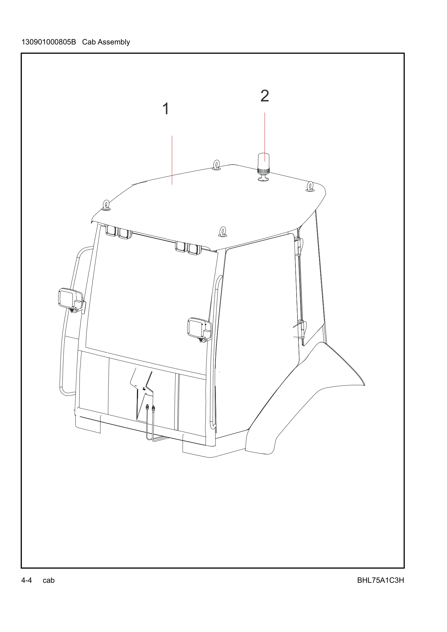 cab Diagram