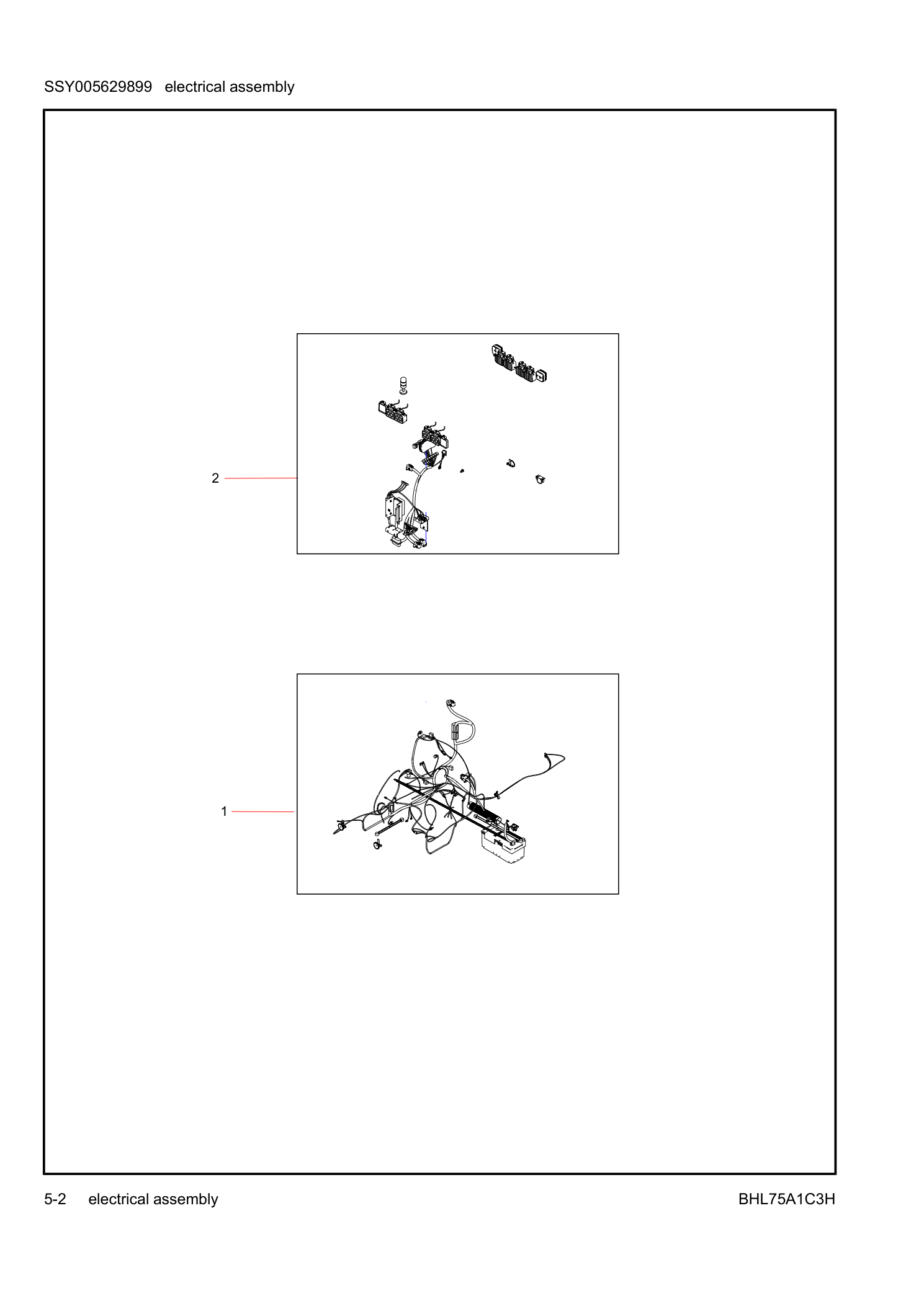 electrical assembly Diagram