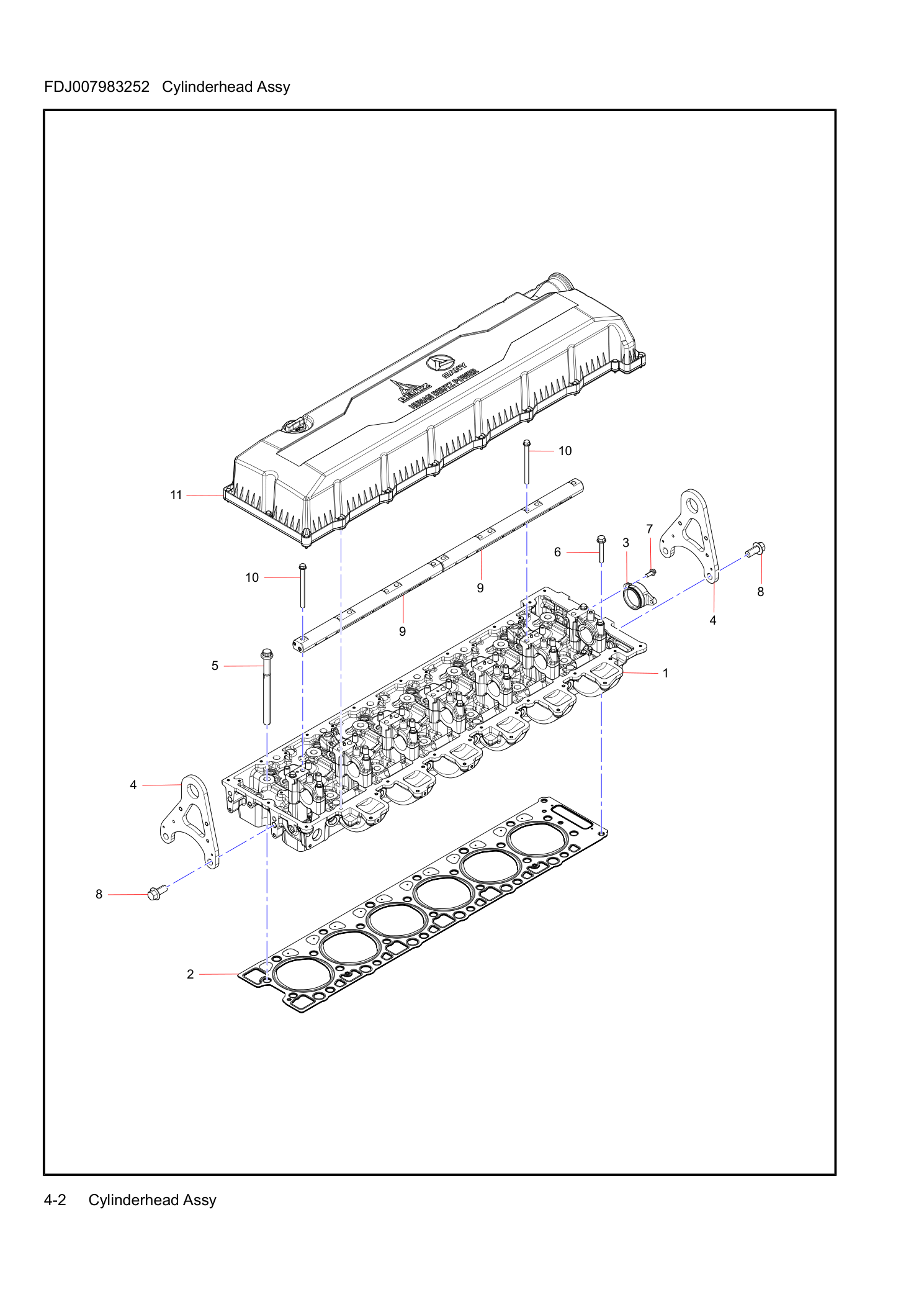 Cylinderhead Assy Diagram