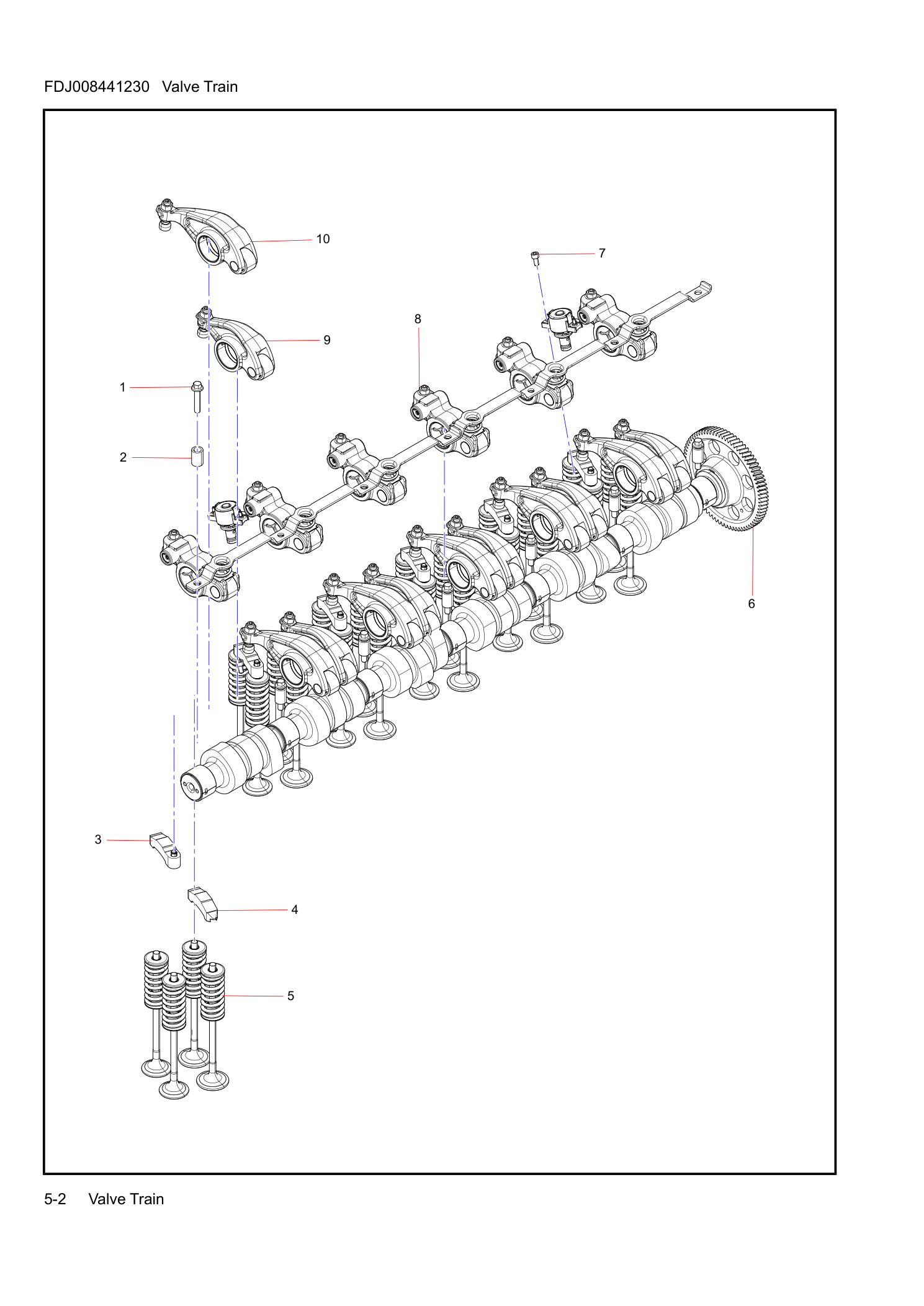 Valve Train Diagram